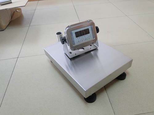 不鏽鋼電子台秤圖