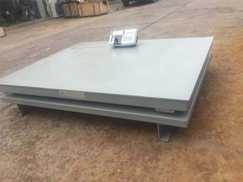 三噸打印電子平台秤 3噸1米長地磅價格